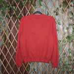 L - Vintage Y2K Polo Ralph Lauren Sweatshirts knitted - Red - L
