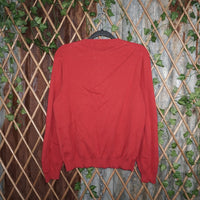 L - Vintage Y2K Polo Ralph Lauren Sweatshirts knitted - Red - L