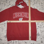 L - Vintage Y2K American Vintage Hoodies westconsin badgers - Red - L