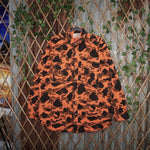 XXL - Vintage Y2K American Vintage Shirts camouflage hunting - Orange Periods I Can - XXL
