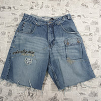30 - Vintage Y2K American Vintage Shorts embroidered 96 - Blue - 30