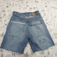 30 - Vintage Y2K American Vintage Shorts embroidered 96 - Blue - 30