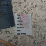 30 - Vintage Y2K American Vintage Shorts embroidered 96 - Blue - 30