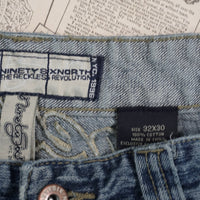 30 - Vintage Y2K American Vintage Shorts embroidered 96 - Blue - 30