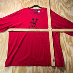 Vintage Y2K Mickey Mouse cartoon animated 2000s LS t-shirt