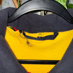 Vintage Y2K DHL delivery embroider 1/4 zip fleece sweatshirt