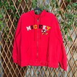 Vintage Y2K Mickey Mouse embroider disneyland 2000s hoodie