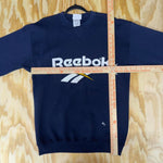 Vintage y2k reebok big logo 1990s crewneck sweatshirt