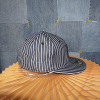 7 5/8 60.6CM-Vintage / Y2K Striped Boston Red Sox Fitted Cap