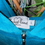 Vintage Y2K casual land 00s femme juicy style zip up hoodie