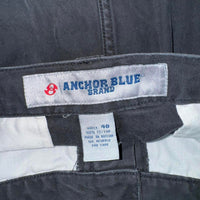 40 - Y2k anchor blue baggy fit cargo shorts