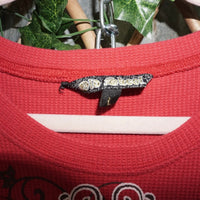 Large - Vintage Y2K royal 00s OLD SKOOL femme thermal shirt