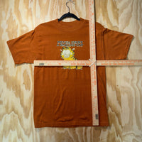 Vintage Y2K never trust garfield 1980s comic cartoon t-shirt