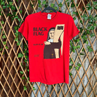 Vintage Y2K black flag slip it in nun 00s rock Band t-shirt