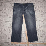 38 - Vintage Y2K buffalo jeans 2000s baggy wide denim pants