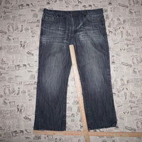 38 - Vintage Y2K buffalo jeans 2000s baggy wide denim pants
