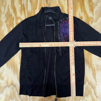 Vintage y2k log sovereign vulture 2000s grunge zip up jacket