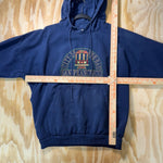 Vintage trolley car 1980s San Francisco embroider hoodie