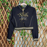 Vintage Y2K south Pole embroider grunge 2000s femme hoodie