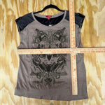 Vintage y2k bongo tank top femme / womens grunge t-shirt