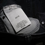 34x32 - Vintage Y2K Levi’s 501 wash faded black denim jeans