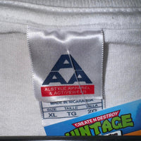 Vintage y2k aop grunge abstract paint guitar t-shirt