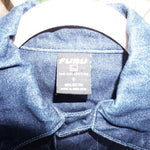 Small - Vintage Y2K FuBu 2000s denim trucker femme jacket