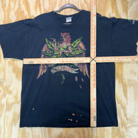 Vintage y2k kushie kush 2000s CALIF. mary jane pin up tshirt