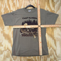 Vintage y2k camp wawona 1990s looney tunes taz bugs t-shirt