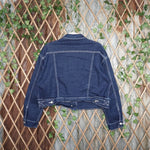 XL - Vintage Y2K union Bay femme 2000s denim trucker jacket