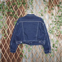 XL - Vintage Y2K union Bay femme 2000s denim trucker jacket