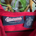 Vintage Y2K Aeropostale femme spellout 2000s zip up hoodie