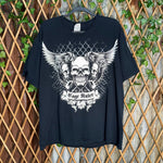 Vintage Y2K cage ruler cage fighting MMA 00s tapout t-shirt