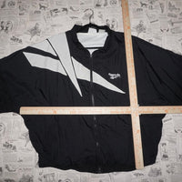XL - Vintage Y2K reebok big logo embroider 1990s windbreaker