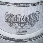 Vintage Y2K Hill city tipsy grunge Femme thermal LS t-shirt