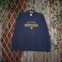 Large - Vintage Y2K West Virginia 1990s embroider sweatshirt
