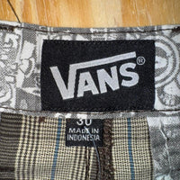 Vintage y2k vans plaid old school grunge skate 00s shorts