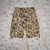 34 -Vintage Y2K GS115 jeans duck camo baggy 00s cargo shorts