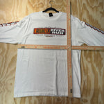 Vintage Y2K Laughlin River run motorcycle rally LS T-shirt
