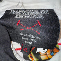 Vintage y2k brooklyn express polo embroidered button up tee