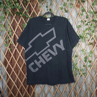 L - Vintage / Y2K Chevrolet Motors AOP Front Print Y2K Tee
