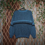 Large - Vintage Y2K Michael Gerald knit 90s striped sweater