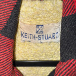 Medium - Vintage y2k 1970s flannel vest sherpa lined keith stuart