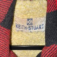 Medium - Vintage y2k 1970s flannel vest sherpa lined keith stuart
