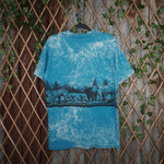 XL - Vintage Y2K Alaska nature wraparound 1990s fade t-shirt