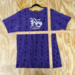 XL - Vintage y2k ryan sheckler aop monogram 2000s skate t-shirt