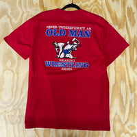 Large - Vintage y2k wrestling team fluffy comedian t-shirt
