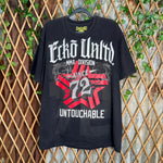 Vintage Y2K Ecko UNLTD MMA 2000s aop hip hop grunge t-shirt
