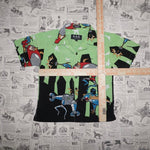 Medium - Vintage Y2K K.A.D. superhero robot cartoon t-shirt