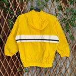 Vintage Y2K Nike stripe embroidered 1990s youth windbreaker